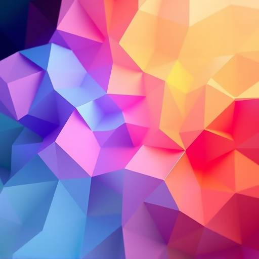 Icona rappresentante forme geometriche animate